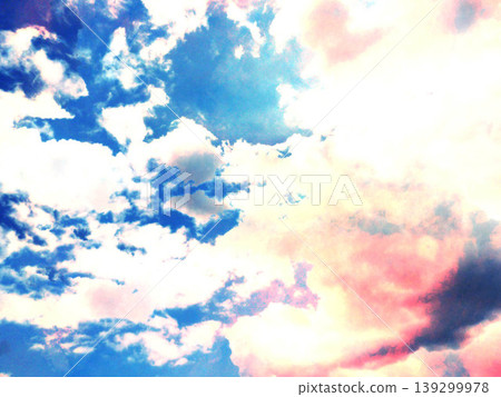Sky, clouds, blue sky, landscape, sunny, blue, Japan, clear weather, blue, copy space, background, city, Sky, clouds, blue sky, landscape, sunny, blue, Japan, clear weather, blue, copy space, background, city, 139299978