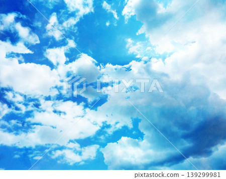 Sky, clouds, blue sky, landscape, sunny, blue, Japan, clear weather, blue, copy space, background, city, Sky, clouds, blue sky, landscape, sunny, blue, Japan, clear weather, blue, copy space, background, city, 139299981