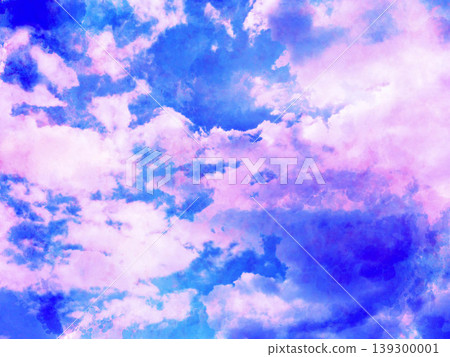 Sky, clouds, blue sky, landscape, sunny, blue, Japan, clear weather, blue, copy space, background, city, Sky, clouds, blue sky, landscape, sunny, blue, Japan, clear weather, blue, copy space, background, city, 139300001