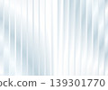 Abstract vector background with soft vertical stripes and subtle light blue gradients in reeded glass style. 139301770