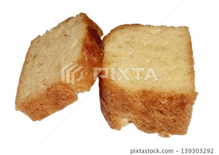 pound cake isolated on white background pound cake isolated on white background 139303292
