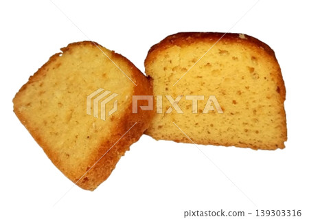 pound cake isolated on white background pound cake isolated on white background 139303316