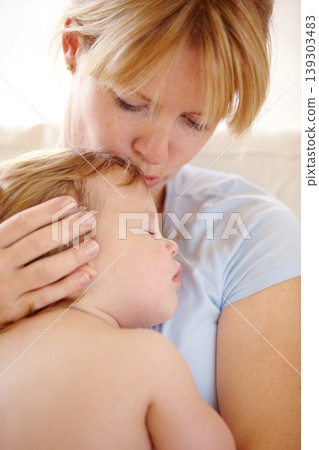 Woman, baby and sleep on chest for relax or home childhood development, peace or mother love. Female person, kid and nap for secure safety or bonding parenting for young care, comfort or tired rest Woman, baby and sleep on chest for relax or home childhood development, peace or mother love. Female person, kid and nap for secure safety or bonding parenting for young care, comfort or tired rest 139303483