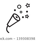 Icon for Fireworks or Independence Day - 4th of July Party Snappers Champagne Poppers or Party Poppers 139308398
