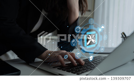IT Support Services and Technical System Maintenance Motif IT Support Services and Technical System Maintenance Motif 139309707