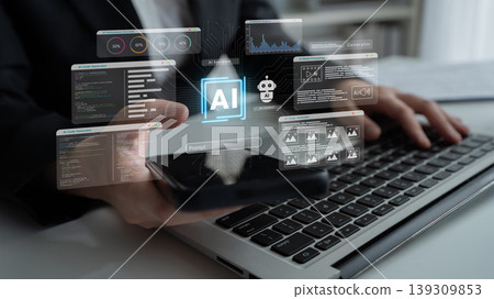 AI assistant interface for creative and code generation Parse 139309853