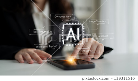 AI capabilities framework for text, speech, visuals and support. Corpus AI capabilities framework for text, speech, visuals and support. Corpus 139311510