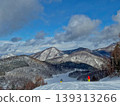 Scenery from the snowy mountain ski resort 139313266