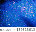 A fantastically shimmering blue light bokeh and an abstract, underwater-like background. 139313613