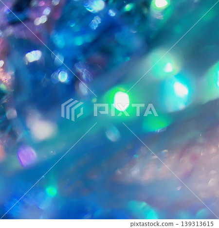 A fantastically shimmering blue light bokeh and an abstract, underwater-like background. A fantastically shimmering blue light bokeh and an abstract, underwater-like background. 139313615