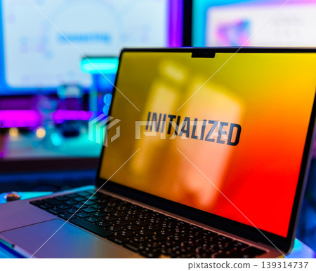 Initialized Laptop Initialized Laptop 139314737