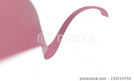 Flowing fabric - impactful presentation cover with white background - CG Flowing fabric - impactful presentation cover with white background - CG 139314750