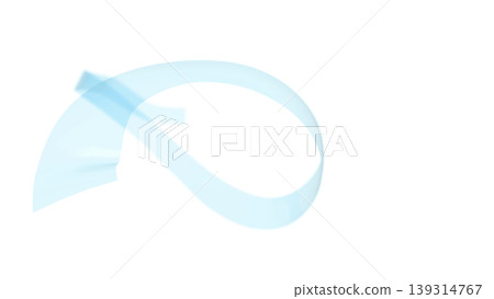 Flowing fabric - impactful presentation cover with white background - CG Flowing fabric - impactful presentation cover with white background - CG 139314767