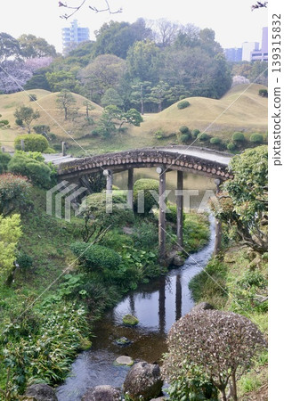 Mikaeri Bridge and Suizenji Jojuen Garden (Kumamoto Prefecture, Kumamoto City) Mikaeri Bridge and Suizenji Jojuen Garden (Kumamoto Prefecture, Kumamoto City) 139315832