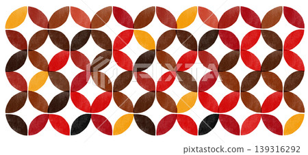 Hand-painted Shippo (seven treasures) Japanese pattern material. 139316292