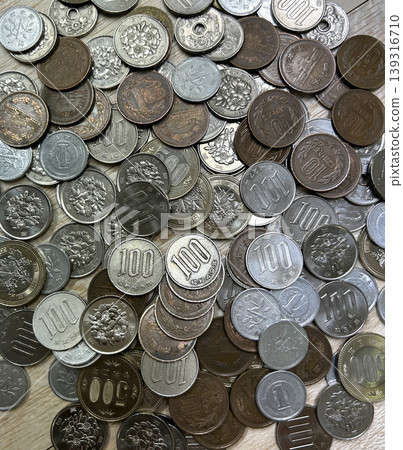 Japanese coins Japanese coins 139316710