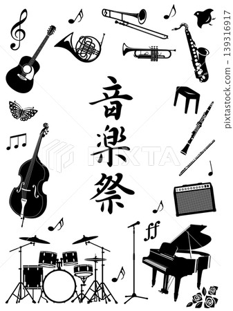 Background materials for music festivals Background materials for music festivals 139316917