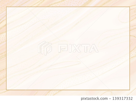 Elegant pastel background with shimmering gold accents and a blank frame for text Elegant pastel background with shimmering gold accents and a blank frame for text 139317332