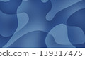Dark blue flowing abstract background 139317475