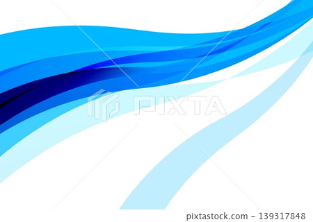 Blue gentle curves Blue gentle curves 139317848