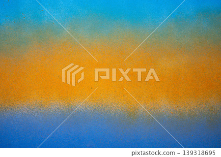 Background painted with yellow and blue spray paint. Background painted with yellow and blue spray paint. 139318695