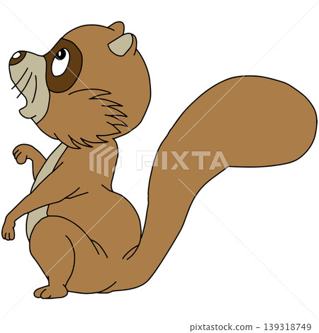 A fun animal illustration ☆ Raccoon A fun animal illustration ☆ Raccoon 139318749