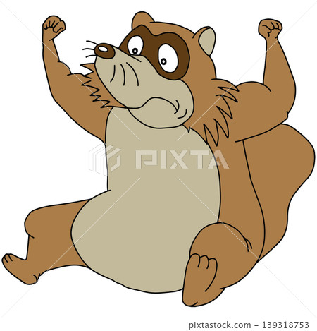 A fun animal illustration ☆ Raccoon A fun animal illustration ☆ Raccoon 139318753