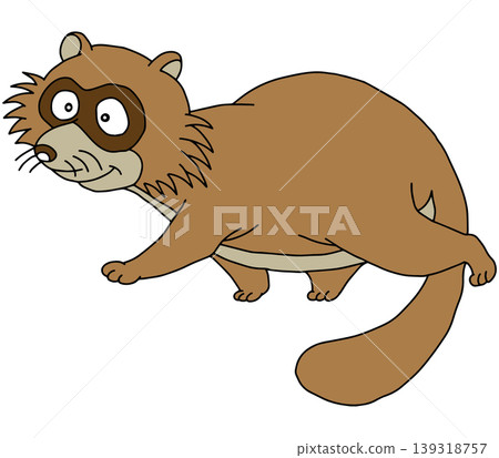 A fun animal illustration ☆ Raccoon A fun animal illustration ☆ Raccoon 139318757
