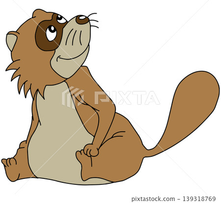 A fun animal illustration ☆ Raccoon A fun animal illustration ☆ Raccoon 139318769
