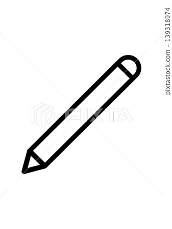 鉛筆圖標,簡潔,黑白,鋼筆,書寫工具,向量圖 鉛筆圖標,簡潔,黑白,鋼筆,書寫工具,向量圖 139318974
