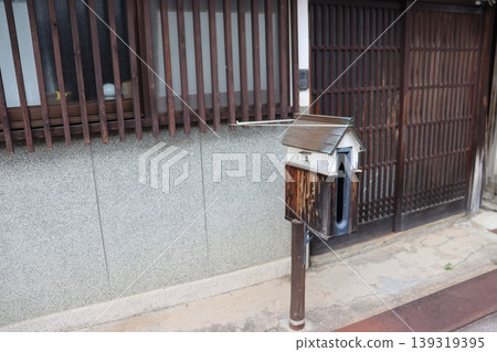 Mailboxes in the townscape of Imai-cho, Kashihara City, Nara Prefecture Mailboxes in the townscape of Imai-cho, Kashihara City, Nara Prefecture 139319395