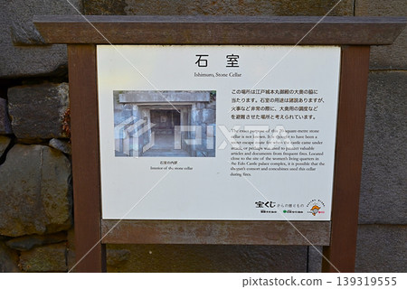 皇宮東花園內一塊石室的指示牌 139319555