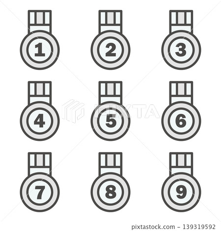 Illustration materials: Points, Important, Check, Attention, Caution, Numbers Illustration materials: Points, Important, Check, Attention, Caution, Numbers 139319592