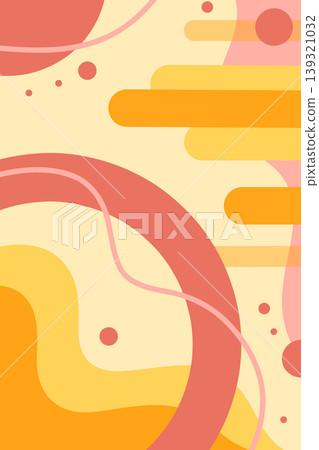 Cute abstract organic background 139321032
