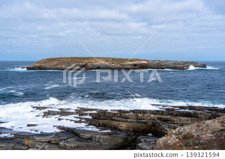 Casuarina Islet seen from Cape Du Couedic, Flinders Chase, Kangaroo Island, Australia Casuarina Islet seen from Cape Du Couedic, Flinders Chase, Kangaroo Island, Australia 139321594