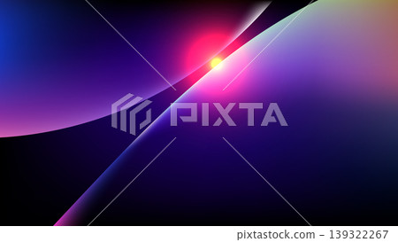 Abstract futuristic background with neon purple and blue curves featuring a glowing cosmic light flare, modern digital technology and elegant creative wallpaper designs Abstract futuristic background with neon purple and blue curves featuring a glowing cosmic light flare, modern digital technology and elegant creative wallpaper designs 139322267