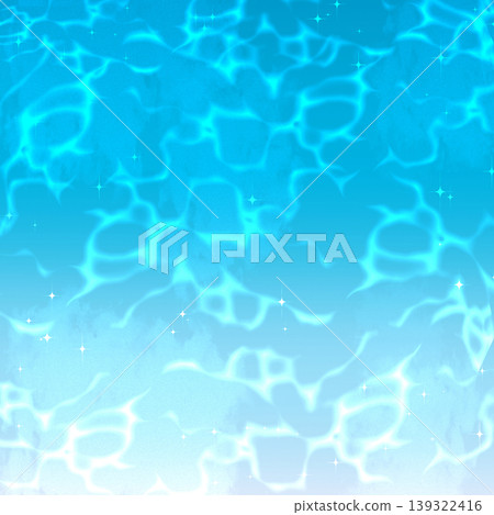 Cool water surface and shimmering light background material: Blue water gradient texture, perfect for summer banners. Cool water surface and shimmering light background material: Blue water gradient texture, perfect for summer banners. 139322416