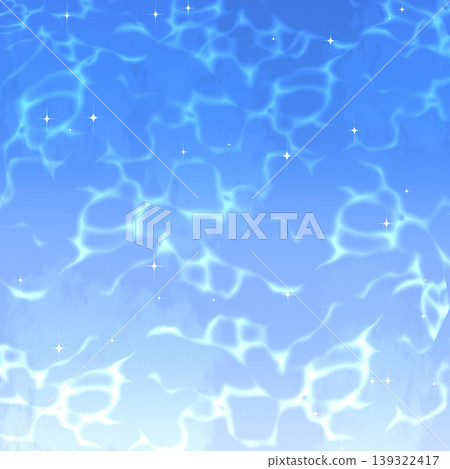 Cool water surface and shimmering light background material: Blue water gradient texture, perfect for summer banners. Cool water surface and shimmering light background material: Blue water gradient texture, perfect for summer banners. 139322417