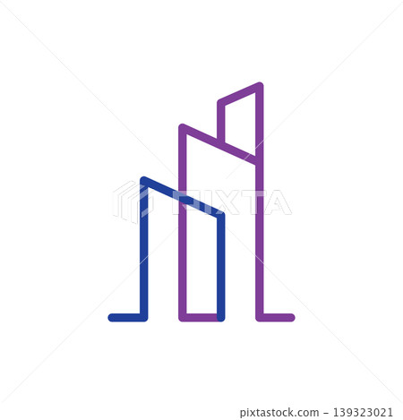 Property and construction logo Property and construction logo 139323021