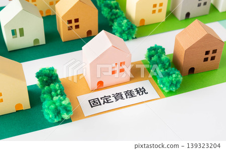 Property tax and single-family home, local tax, taxation. Property tax and single-family home, local tax, taxation. 139323204