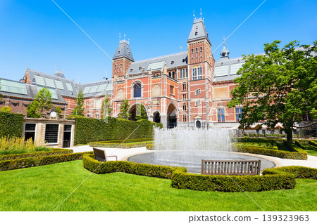 Rijksmuseum building in Amsterdam city centre, Netherlands Rijksmuseum building in Amsterdam city centre, Netherlands 139323963
