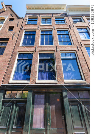 Anne Frank House Museum in Amsterdam, Netherlands Anne Frank House Museum in Amsterdam, Netherlands 139323975