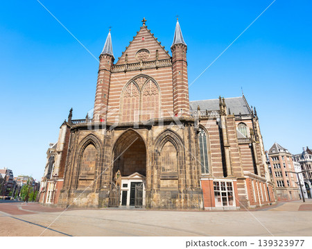 Nieuwe Kerk church building in Amsterdam city, Netherlands 139323977