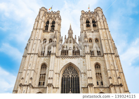 Cathedral of St. Michael and St. Gudula in Brussels, Belgium Cathedral of St. Michael and St. Gudula in Brussels, Belgium 139324115