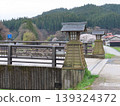 A bridge over the Shinjo River in Shinjo Village, Maniwa City, Okayama Prefecture, also known as Houdabashi Bridge. 139324372