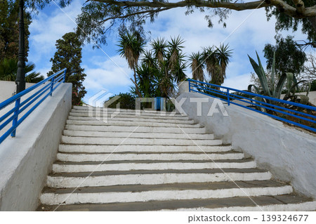 Landscape of Sidi Bou Said, Tunis, Tunisia Landscape of Sidi Bou Said, Tunis, Tunisia 139324677