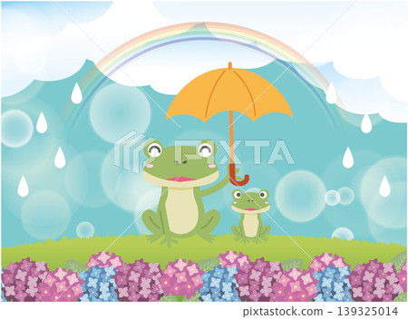 Summer rainy season background Summer rainy season background 139325014