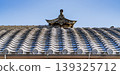 A view of the roofs of traditional townhouses in Mino City 139325712