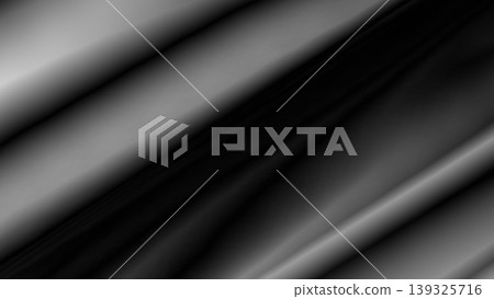 Abstract dark gray and white fabric texture with diagonal folds, abstract Abstract dark gray and white fabric texture with diagonal folds, abstract 139325716