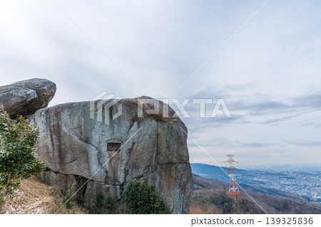 從片野嶽山頂眺望觀音岩 從片野嶽山頂眺望觀音岩 139325836